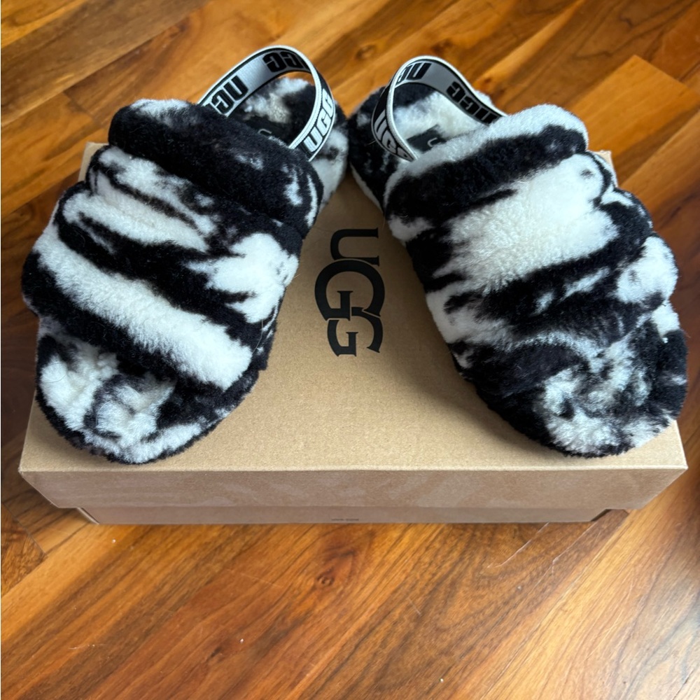 UGG Fluff Yeah Slingback Sandal, ECU